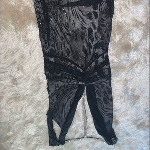 Lux Couture Black Dress (BEST OFFER)